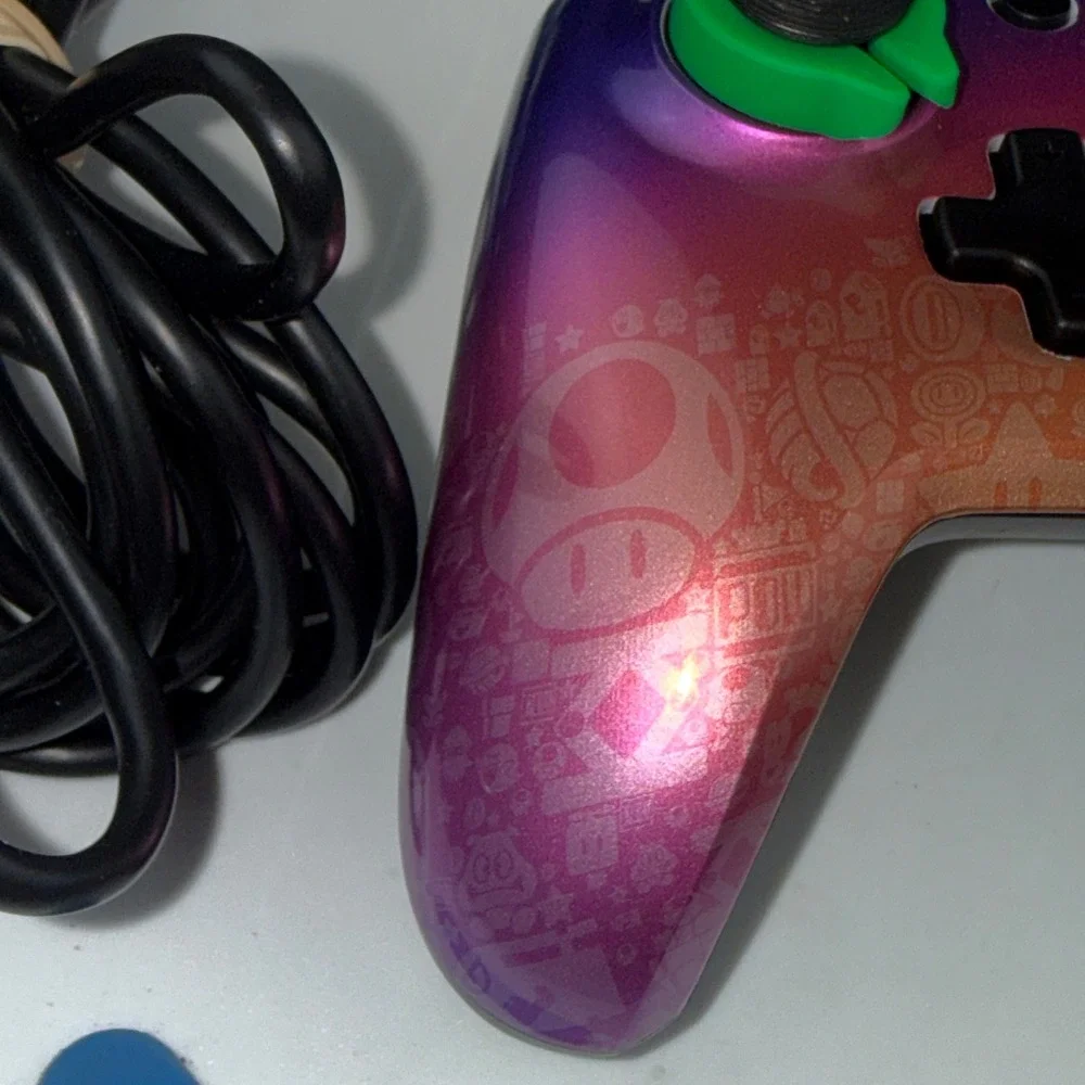 PDP REMATCH Wired Deluxe‎ Controller Nintendo Switch Mario Dash Gradient 500-134
